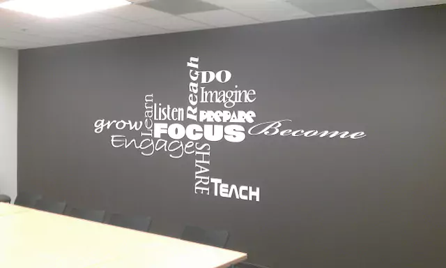 featured Image: What Are Vinyl Office Wall Graphics? Best Uses Explained
