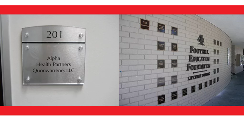 Office Wall Signs in Cleveland by BlinkSigns