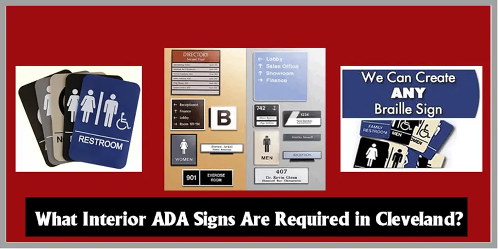Interior ADA signs by BlinkSIgns