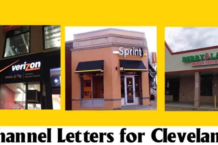 Featured Image: Channel letters for Cleveland businesses.