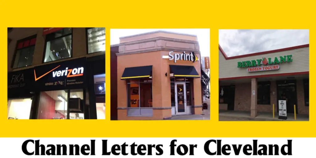 Featured Image: Channel letters for Cleveland businesses.