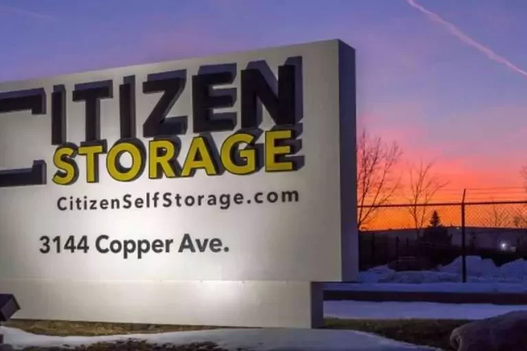 Citizen Storage Monument Sign by BlinkSigns