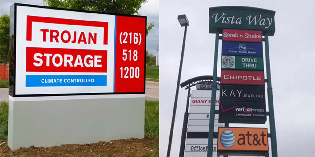 Featured Image:Pylon Sign vs Monument Sign: What’s the Difference?