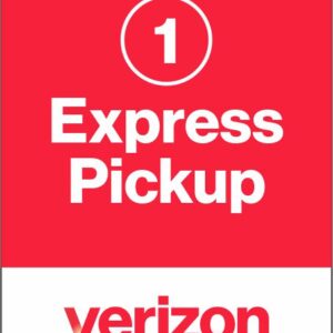 Express Pickup 1 Verizon Parking Sign by BlinkSigns
