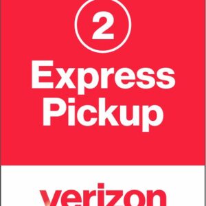 Express Pickup 2 Verizon Parking Sign by BlinkSigns