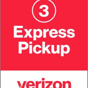 Express Pickup 3 Verizon Parking Sign by BlinkSigns