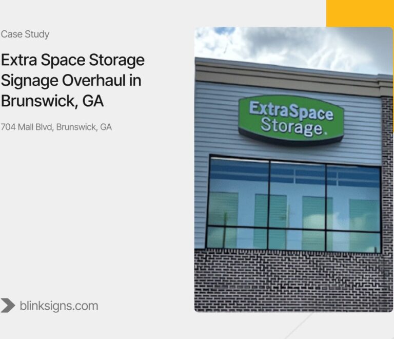 Featured Image: Extra Space Storage Signage Overhaul in Brunswick, GA