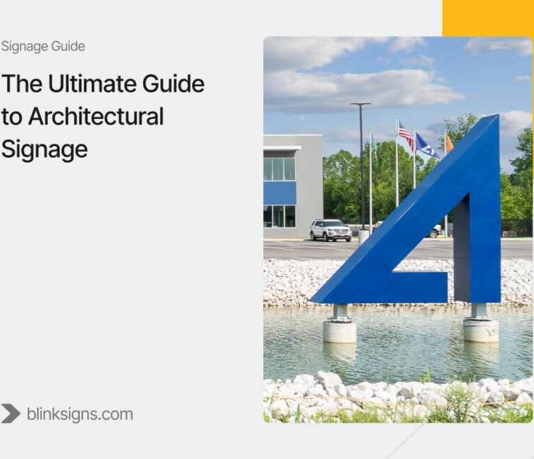 The Ultimate Guide to Architectural Signage by BlinkSigns