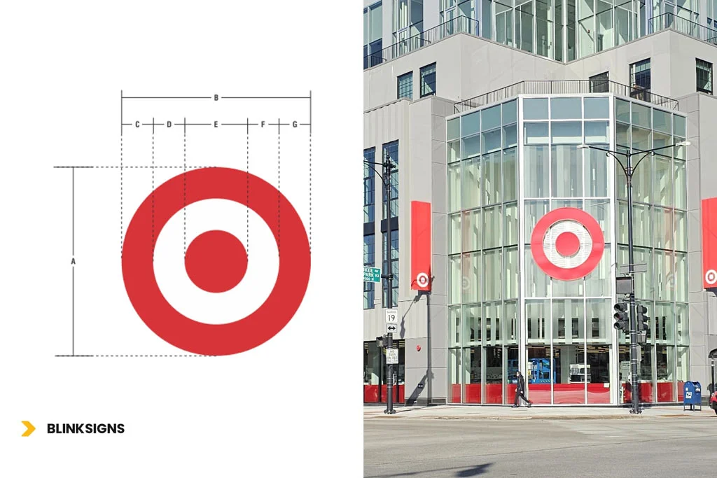 Design consultation for Target Signage